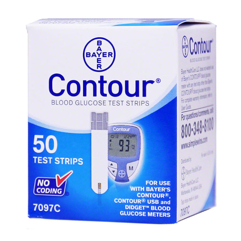 Bayer Contour Blood Glucose Test Strip (100 count) – Diabetes Supply Online